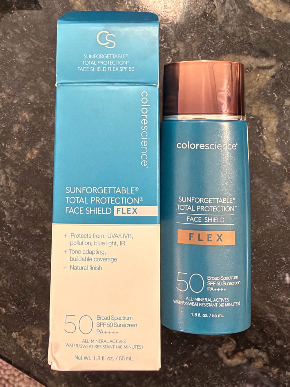 Colorescience Sunforgettable Total Protection Face Shield FLEX SPF 50 — Tan